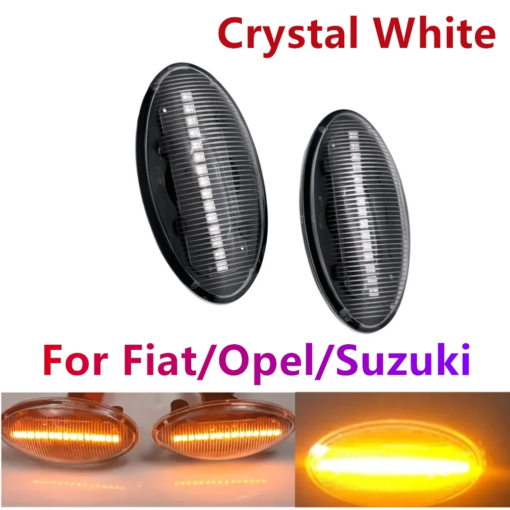 2 шт. автомобиль для Suzuki APV Alto Swift Jimny Vtarai SX4 светодиодный динамический боковой