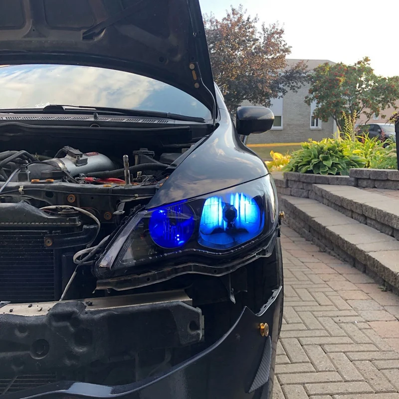 Левая + правая для 2006 07 08 09 10 11-15 Honda Civic FD Автомобильная фара крышка объектива