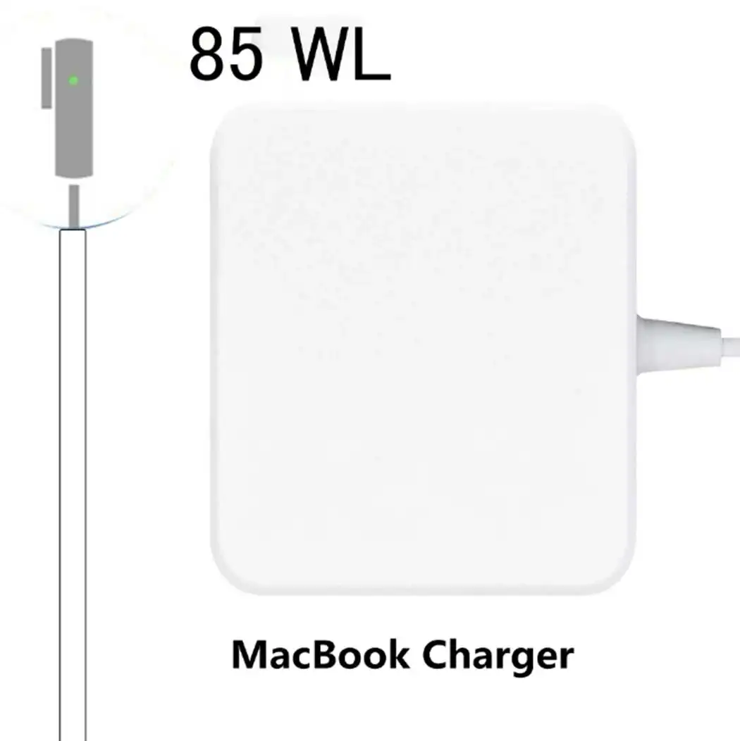100% оригинальный, работающий с логотипом, 85 Вт, Магнитный блок питания для ноутбуков Macbook Pro 15 дюймов 17 дюймов Retina A1424 A1398