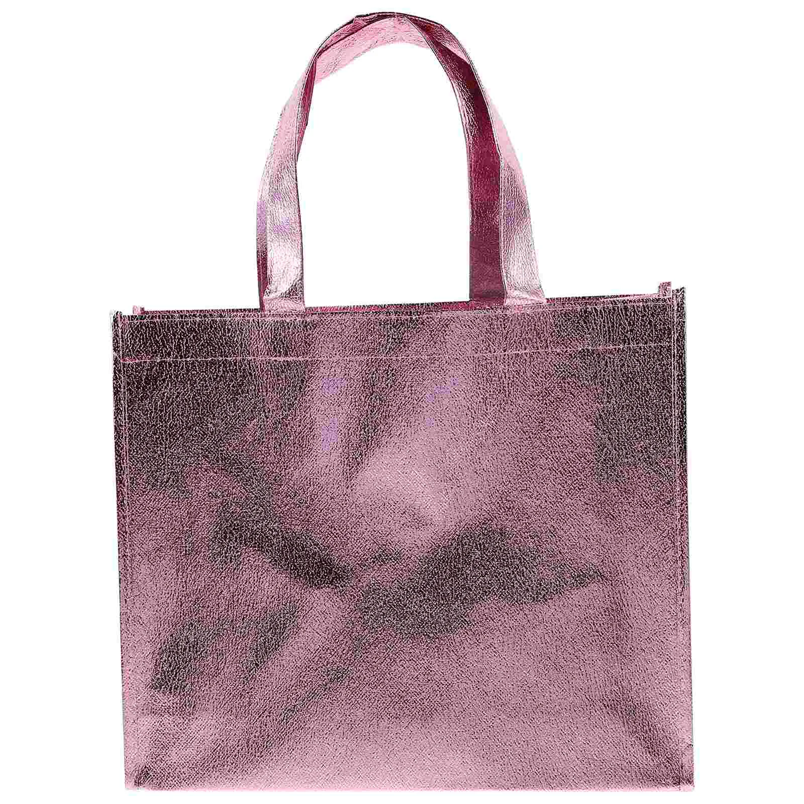 

12 Pcs Trolley Bag Outdoor Shopping Bags Gifts Cloth Travel Tote Home Non-woven Fabric Storage Foldable Grocery