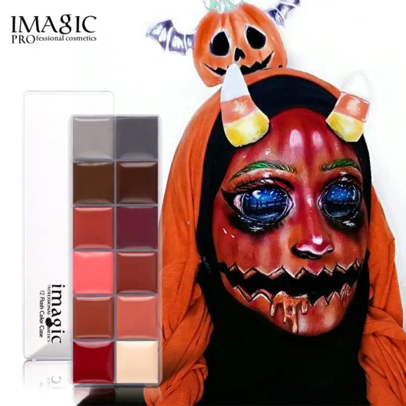 

Wholesale Body Face Paint 12 Colors Art Painting For Party Halloween Fancy Carnivalshine Color Fancbody Body Paint Bulk
