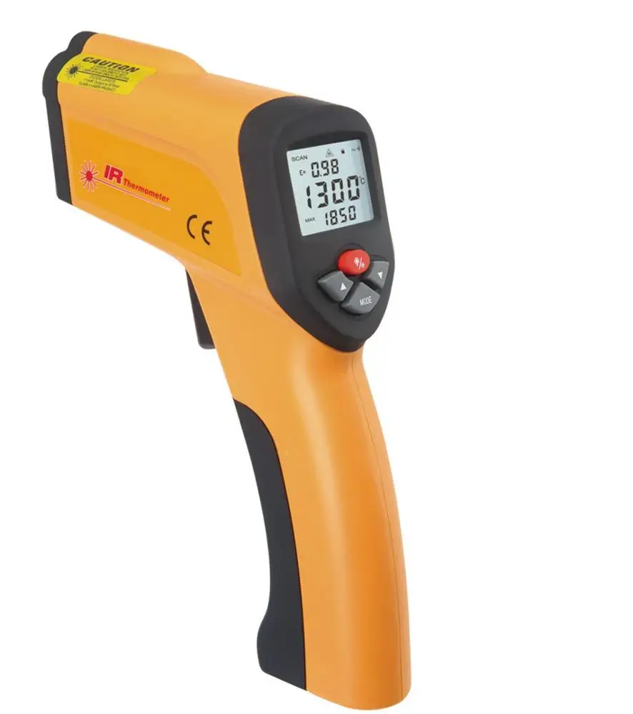 Промышленный цифровой термометр HTI 1300 градусов Цельсия с хорошей - Цена: 32166