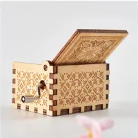 Деревянная музыкальная шкатулка#1