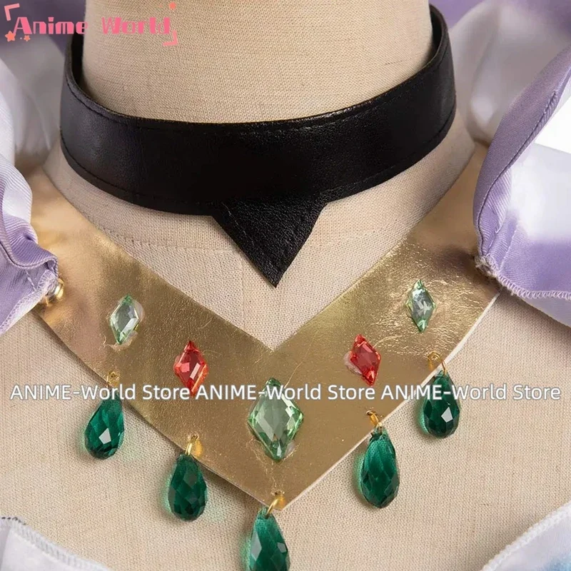 Косплей альбедо по индивидуальному размеру Женский костюм аниме одежда для