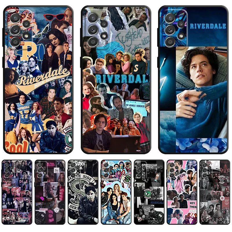 Чехол Riverdale с принтом ТВ для Samsung Galaxy A32 A42 A11 A31 A52 A13 A41 A71 A33 A51 A72 A53 A12 A73 A22 A23 A21s A52s