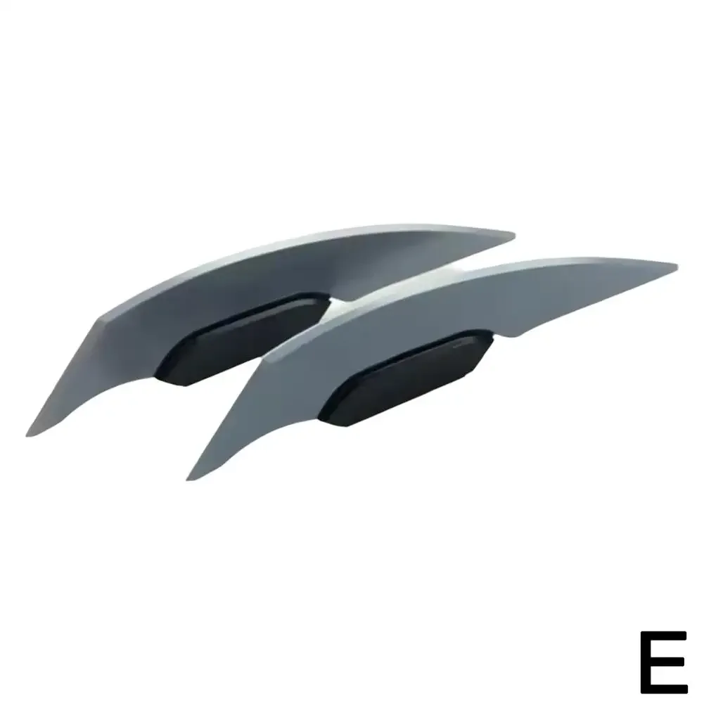 

1 пара мотоциклетных крылышек, аэродинамический спойлер, динамическое крыло для HONDA Kawasaki, универсальная клейкая декоративная наклейка для B1I8