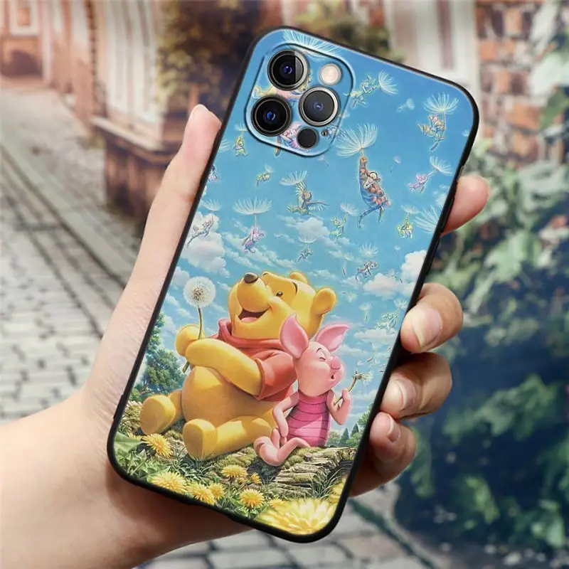 Чехол для телефона с Винни-Пухом, Пиглетом и Тигром для iPhone 17, 16, 15, 14, 13, 12 Mini, 11 Pro Max, 16 Plus, 17 Pro, 17E, 17 Air, 16E, 7 (art.: 3920da89f75cb) - 3920da89f75cb