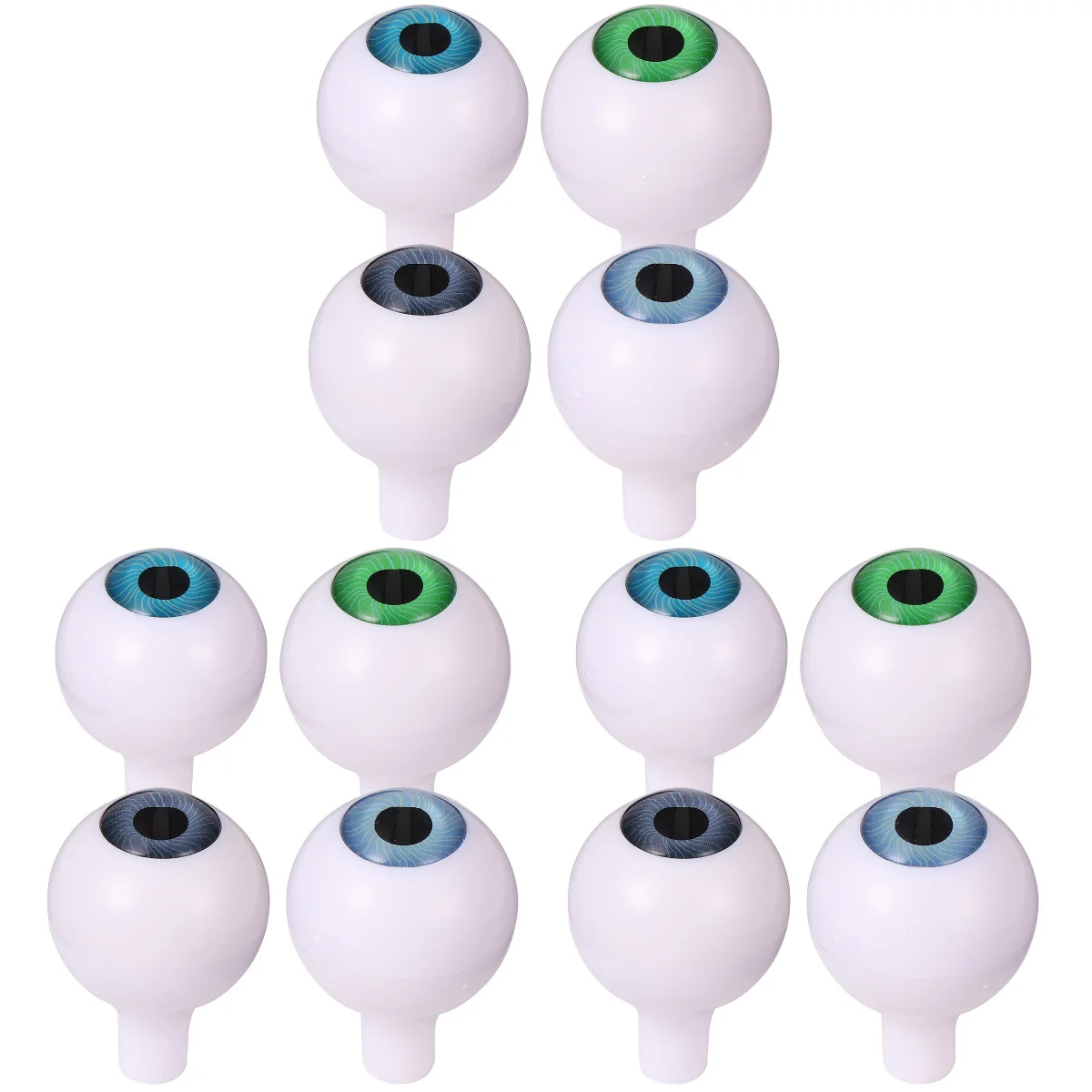

12 Pairs DIY Scary Eyeballs Emulation Dolls Eyes for Party Decors