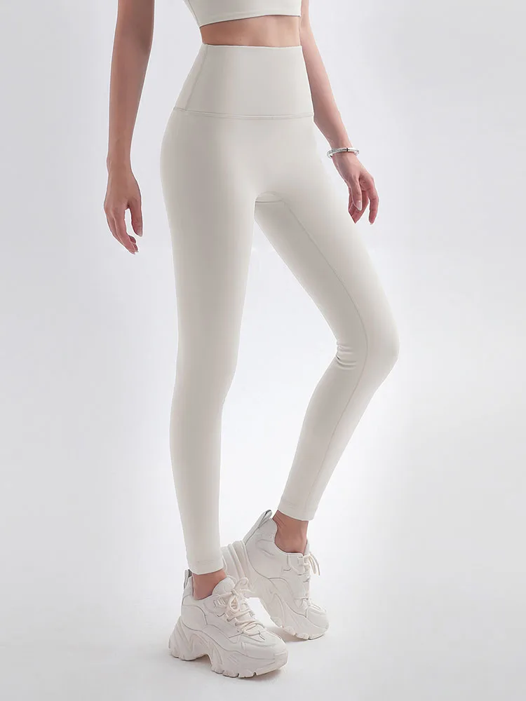 Women Thick Warm Tight Pants For Winter Soft High Waist Leggings Yoga Pants Fleece Activewear Sports Running Pants Fitness Pants