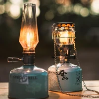 campingmoon t 1 gas lamp candle type roman ambience gas light outdoor camping portable tourist tent lamp dimmer camping lights
