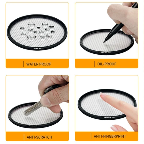 Фильтр Streak Blue/Gold Mist Pro для смягчения проволоки, рассеивания Dreamy Hazy diffuser 37/39/40.5/49/52/55/58/62/67/72/77/82/86/95/105 мм