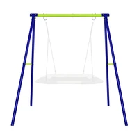 dripex swing frame metal swing frame for children swing up to 100 kg load capacity outdoor garden swing