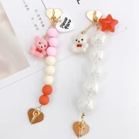 1pc anti lost phone pendant wrist chain cute mobile lanyard mobile phone straps diy phone case decoration hanging accessories