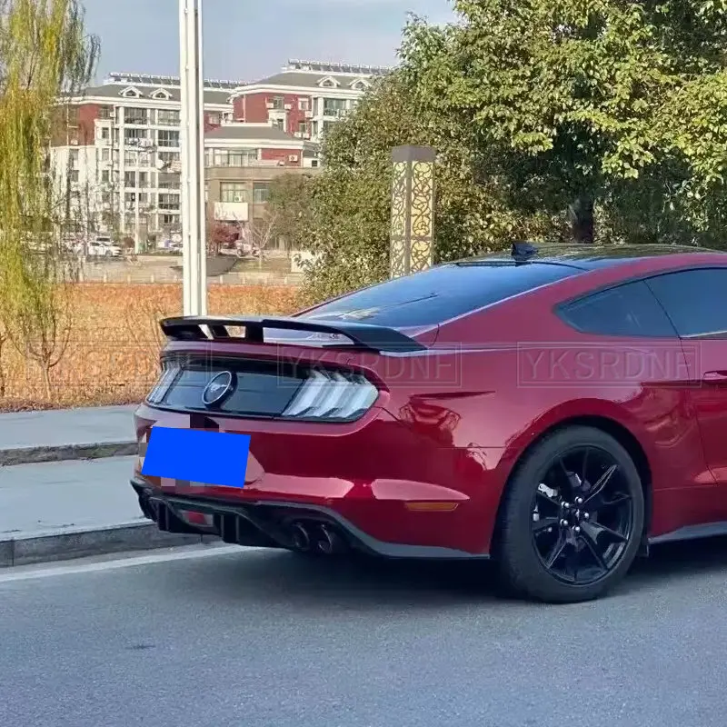 Задний спойлер багажника крыло для Ford Mustang Coupe 2015-2019 задний из углеродного