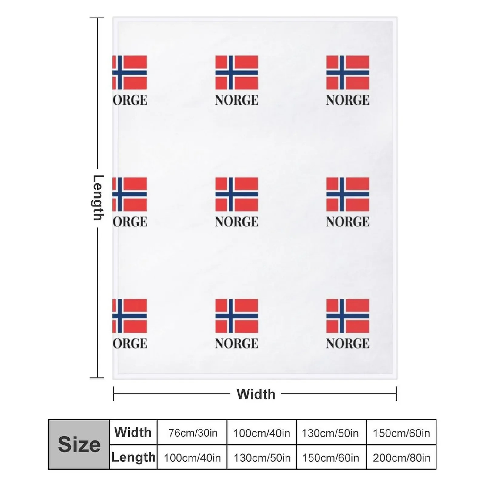 Плед Norge Norway для путешествий, уютное одеяло для самолета и поезда (art.: 3920da746fd37) - 3920da746fd37