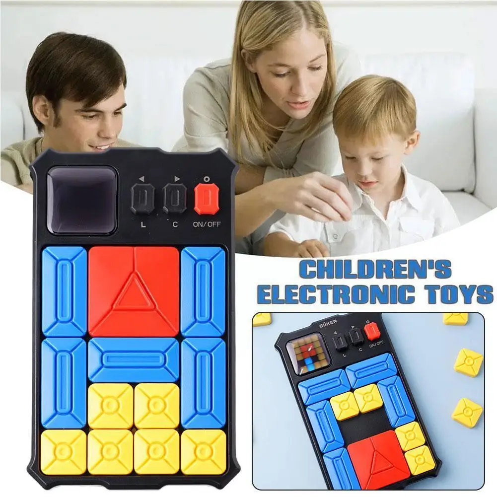 

Challenges Brain Teaser Puzzles Interactive Fidget Sensor Road Huarong Game Toys Educational Gifts Kids Super Toys Sl J9s3