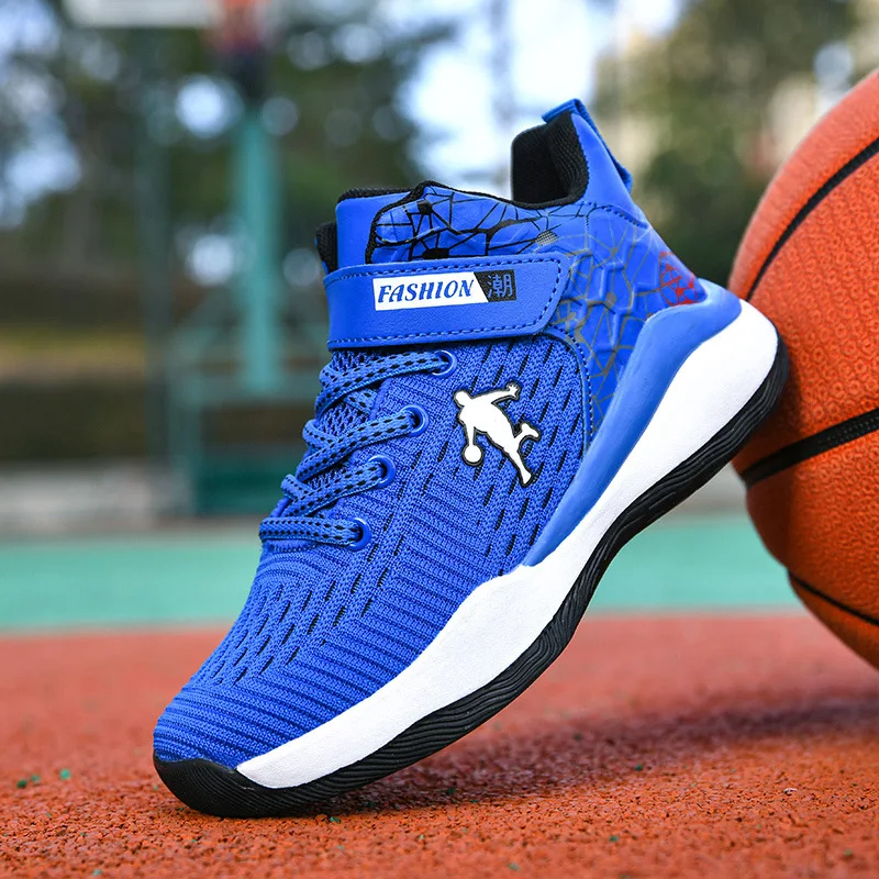 New Style Boys Girls' Sports Trainers Student Fashion Mesh Breathable Running Sneakers Kids Footwear