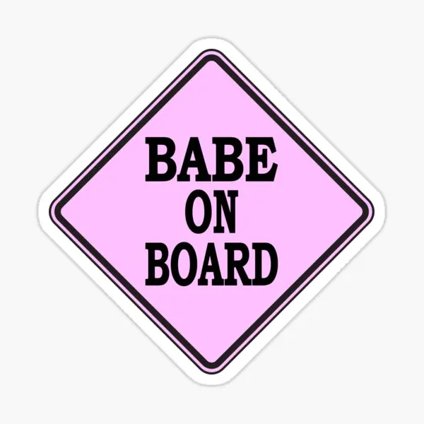 

Warning There Is Baby In The Car Sticker Auto Label 18cm MD12