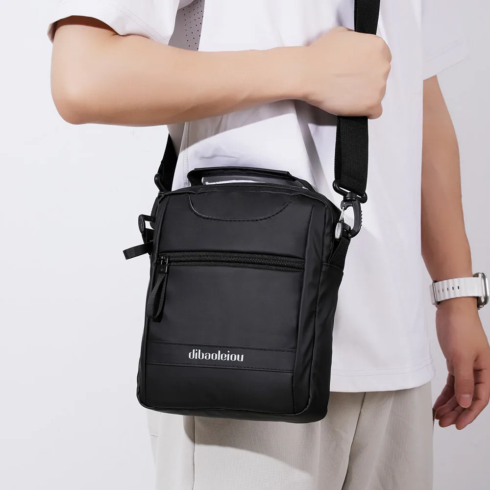 Мужская сумка-мессенджер из ткани Оксфорд водонепроницаемая деловая Дорожная