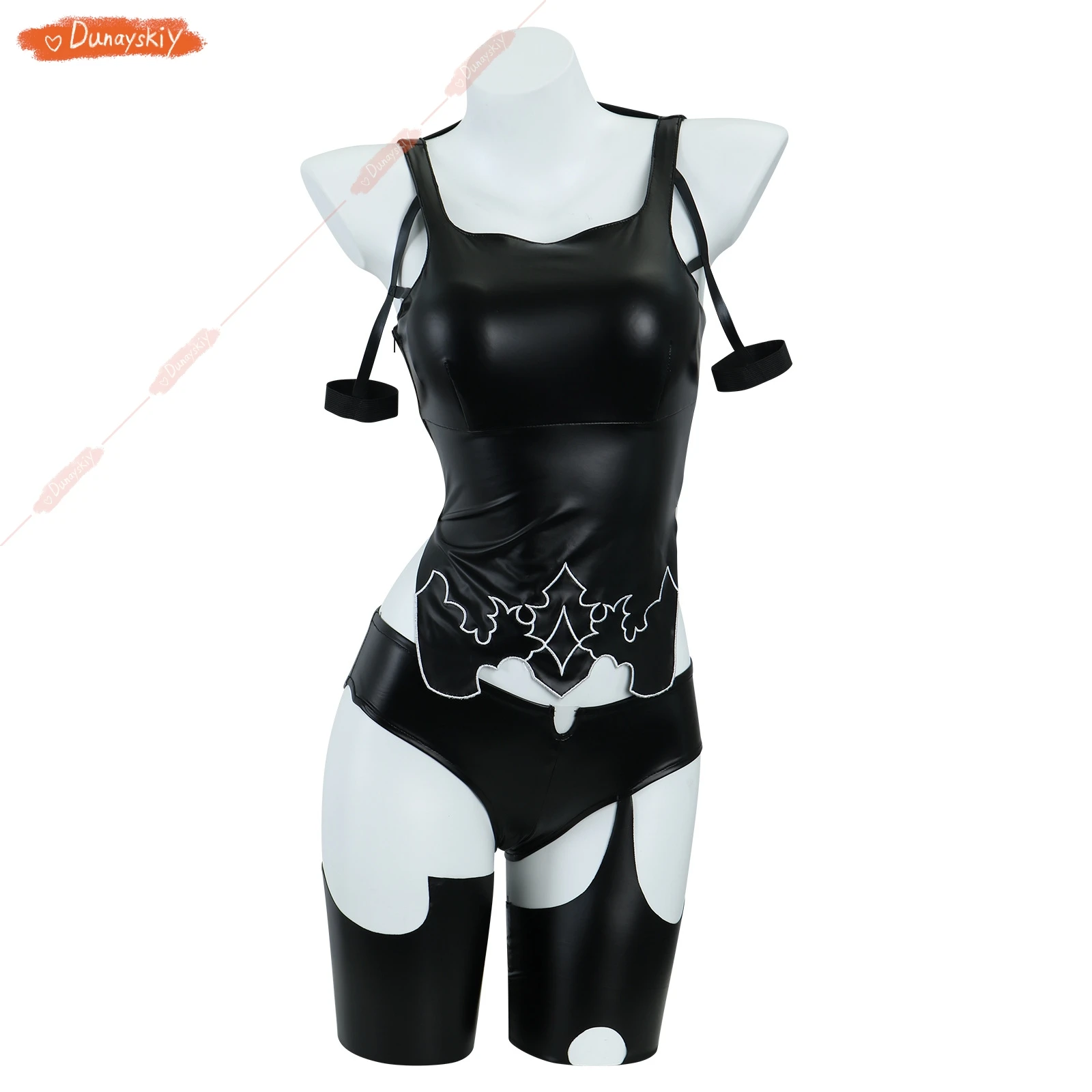 Костюм для косплея Game NieR:Automata A2 сексуальный черный боевой костюм женщин красивый