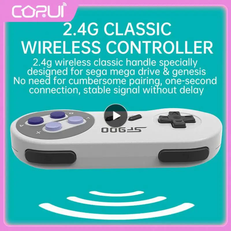 

Gamepad Double Wireless Match Built-in 4700 For Sega Genesis Built-in 4700 Games Video Game Consoles Game Machine Hd Sf900 4700