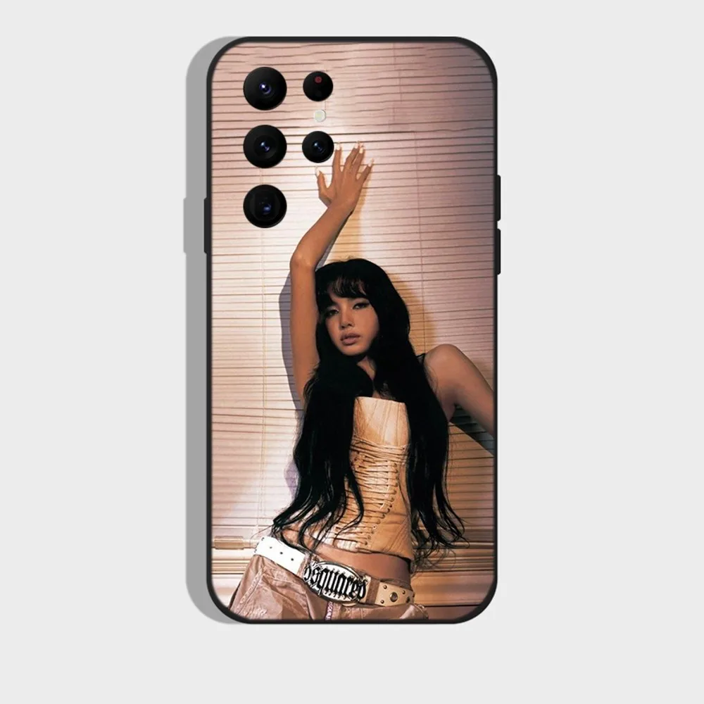 Новый женский чехол L-Lisa Lalisa для телефона Samsung S21 S22 Ultra S20 S30 plus S23 Ультратонкий