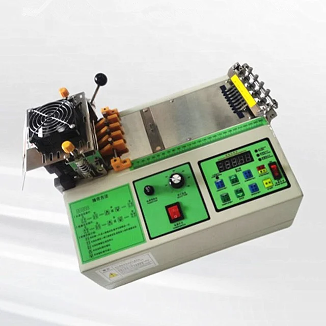 

988 Double Knife Mold Hot and cold automatic tape cutting machine for Magic buckle webbing cutting