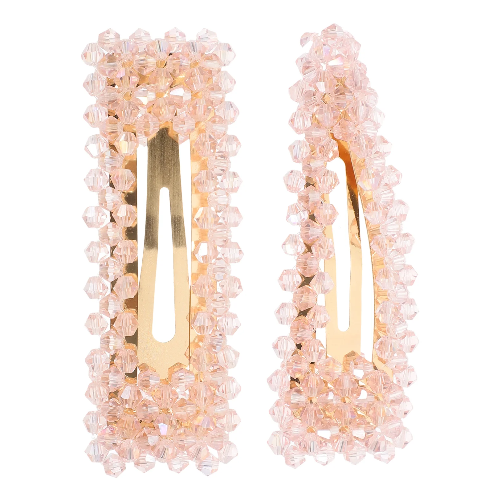 

Girls Hair Clips Women Snap Hairpin Little Accessories Short Crystal Womens Holder