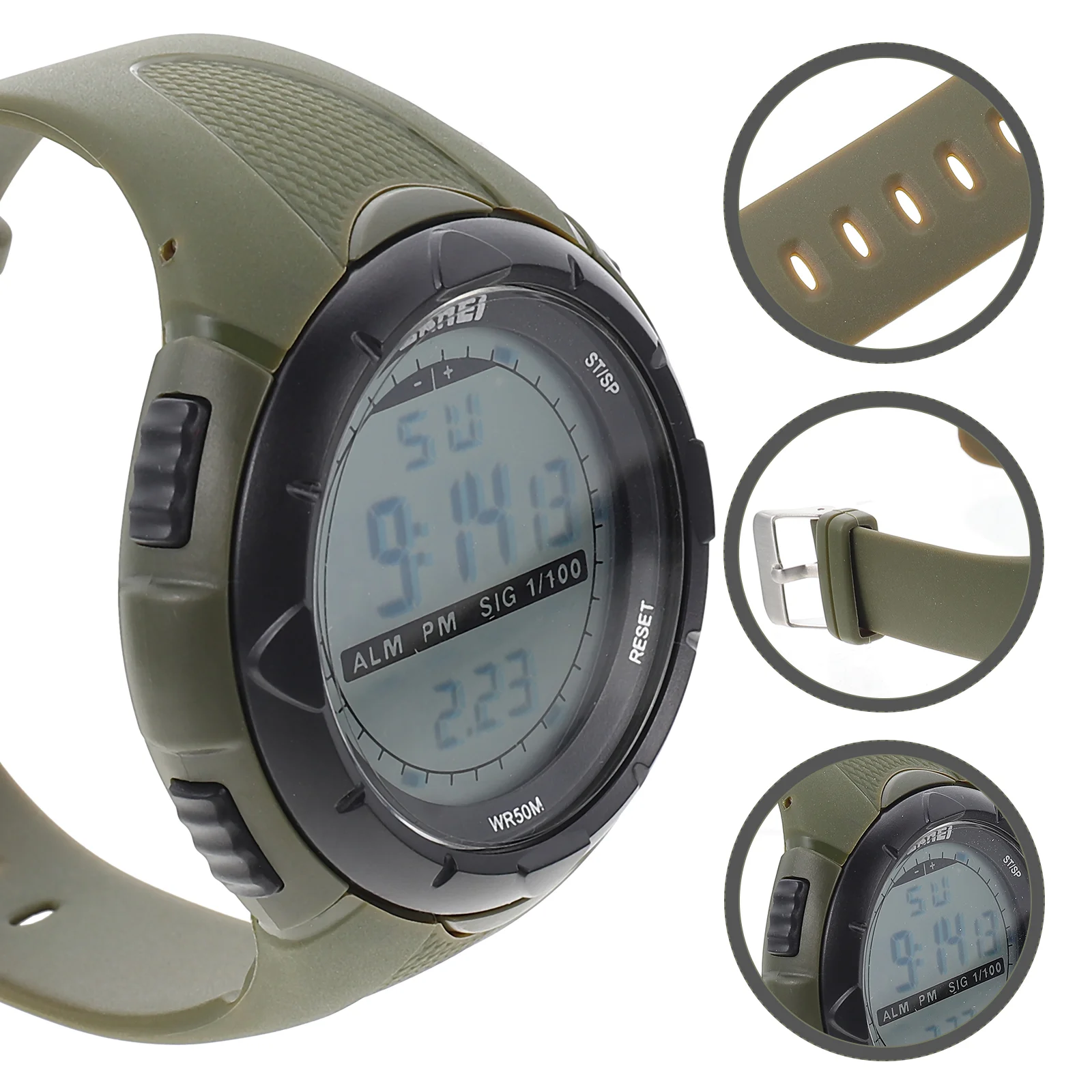 

Watch Men Digitalwristwaterproof Watches Multi Use S Decorative Outdoor Wristwatch Fashionable Mens Stylish Ornament Unique