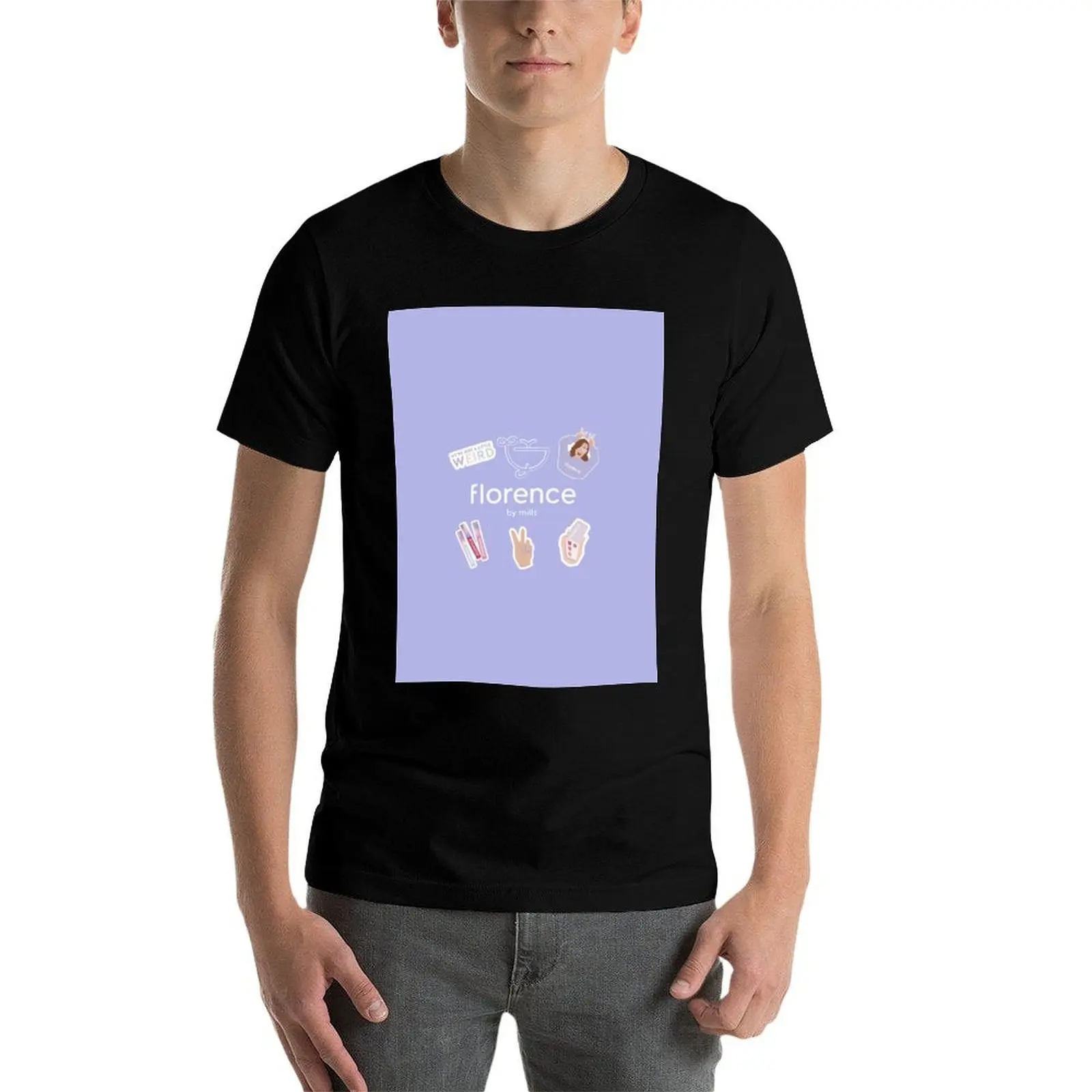 Футболка Florence by Mills забавная рубашка хлопковые рубашки мужские с рисунком