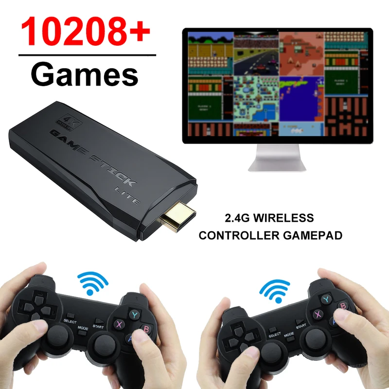 

Play Video Game Console Wireless Game Controller Gamepad For PS1/GBA 10000 Games Handheld Game Console TV Video Game Player