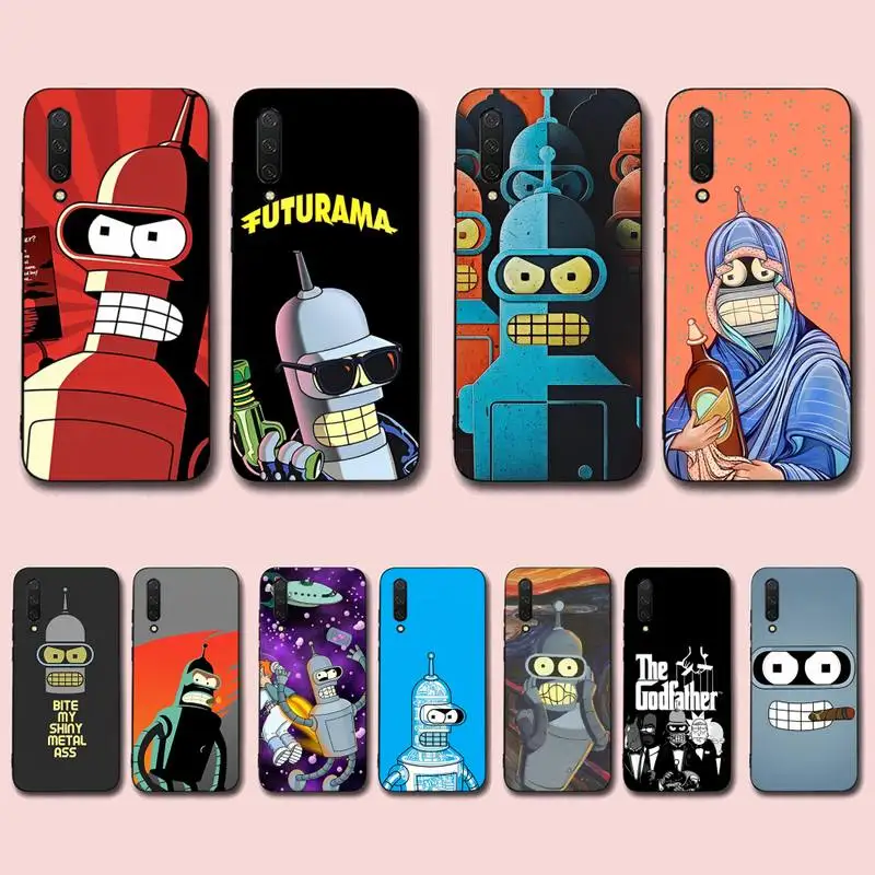 

MINISO Cute F-Futuramas For Kid Phone Case for Xiaomi mi 5 6 8 9 10 lite pro SE Mix 2s 3 F1 Max2 3