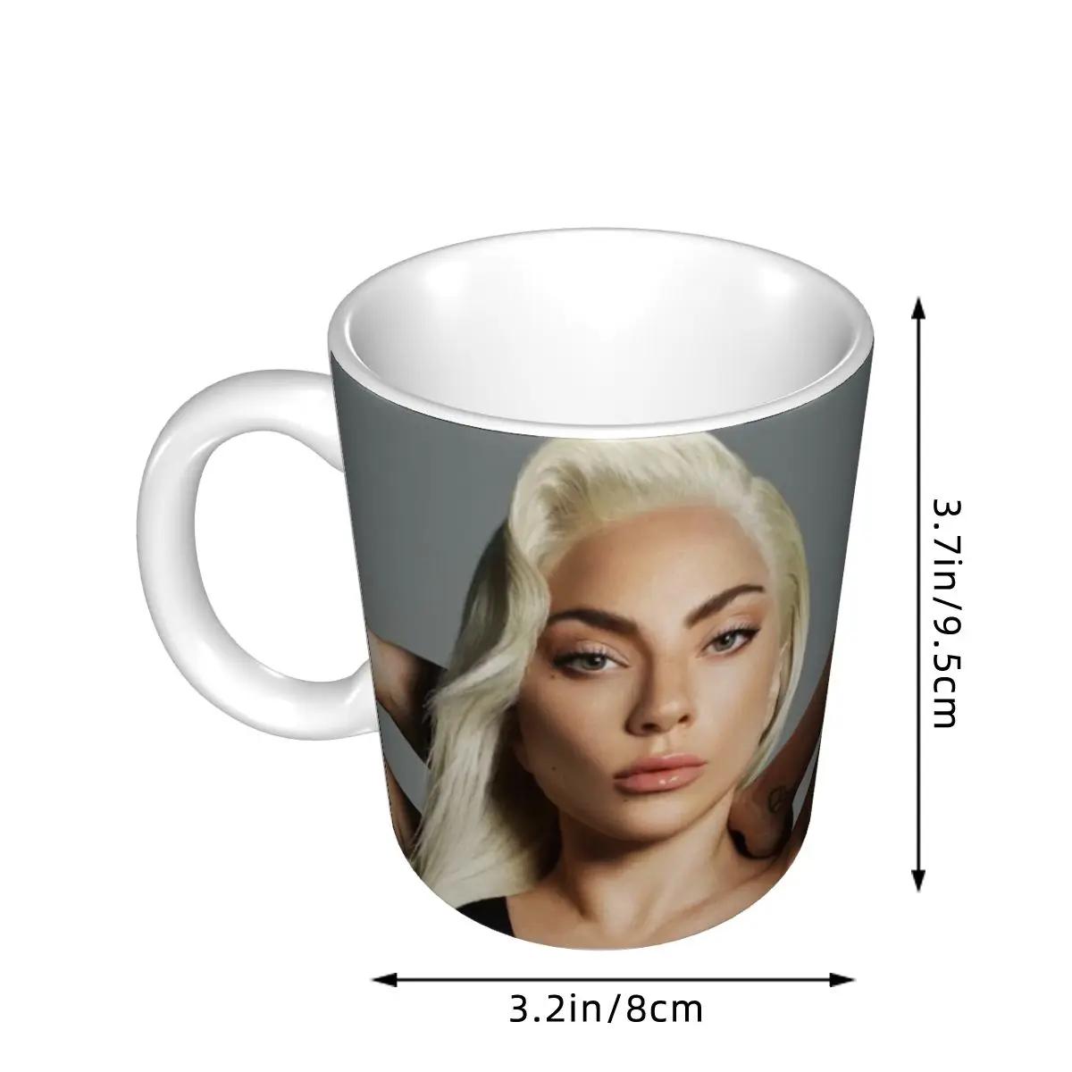 Керамические волшебные чашки Lady Gaga 350 мл кружки для чая с молоком кофе лучшие