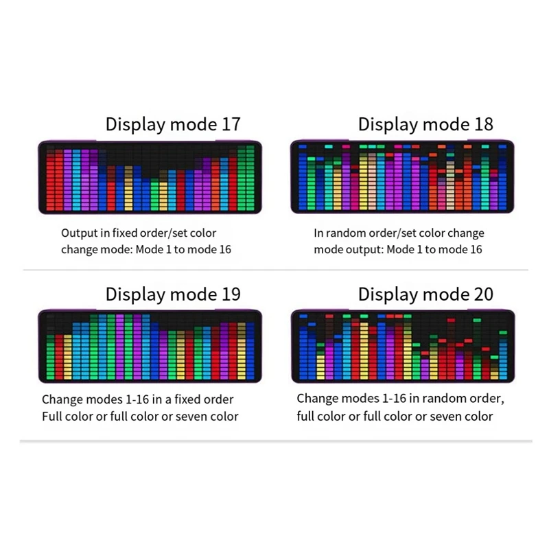 Электронные часы с новым цветом электронные определением ритма 1624 RGB индикатор