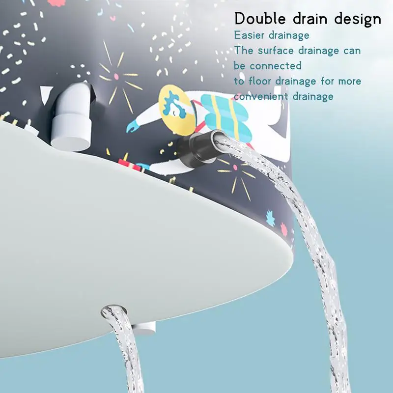 Портативная складная ванна передвижная спа отдельная семейная нескользящая