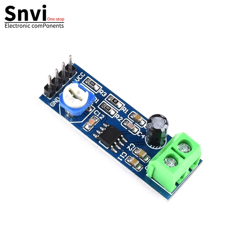 Snvi LM386 модуль усилителя мощности звука плата с усилением 200 раз моноусилитель