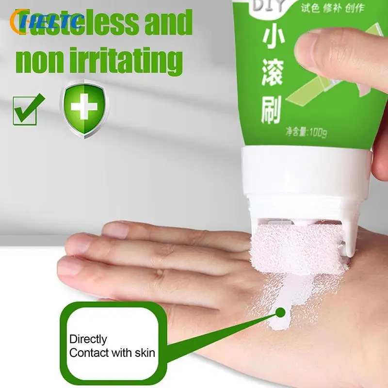 

100g DIY Small Rolling Brush Wall Latex Paint Wall Mending Agent Wall Repair Cream With Scraper Paint Valid Mouldproof