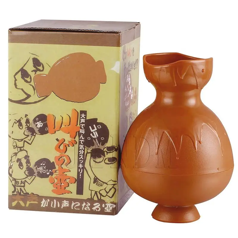 

Игрушка-эхолот с кричащим горшком, игрушка для снятия эхо, Японская Игрушка для снижения звука для улучшения вашего настроения, игрушки для ...