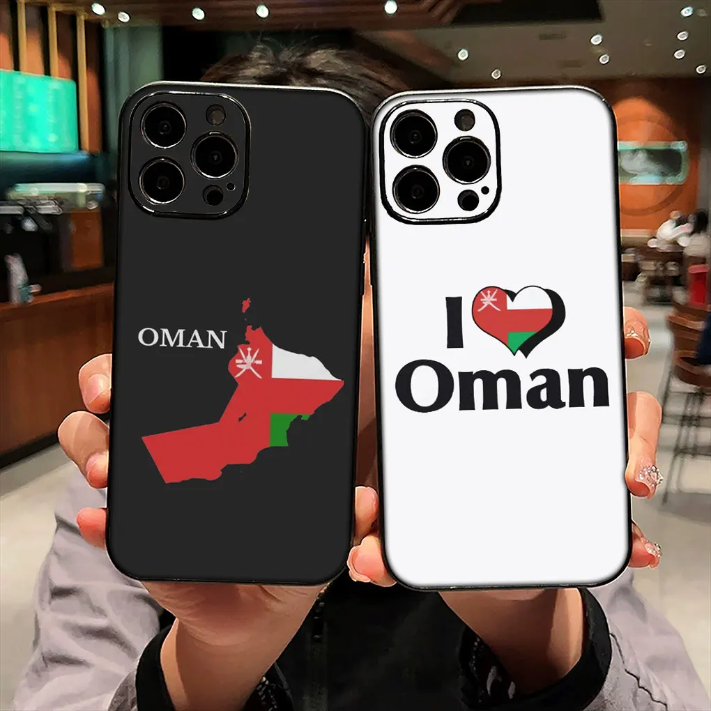 Эмблема Омана Флаг Карта для Samsung Galaxy A55 A56 A25 A26 A36 A34 A54 S20 S21 S24 FE S25 A12 A14 A33 A53 Чехол