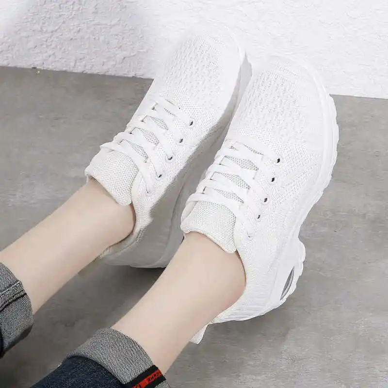 

High End Sport Shoes Woman Hardloop Schoenen Womens Running Shoes Slip Women's High Sports Shoes Sneakers Without Laces Tennis