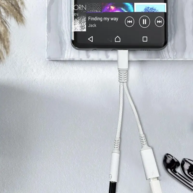 Разветвитель с двумя USB-портами 3 5 мм D60w
