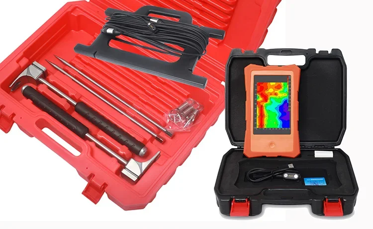 AIDU ADMT-1200ZN 1200M Выборный 12-канальный высокоточный детектор подземных вод с верхней