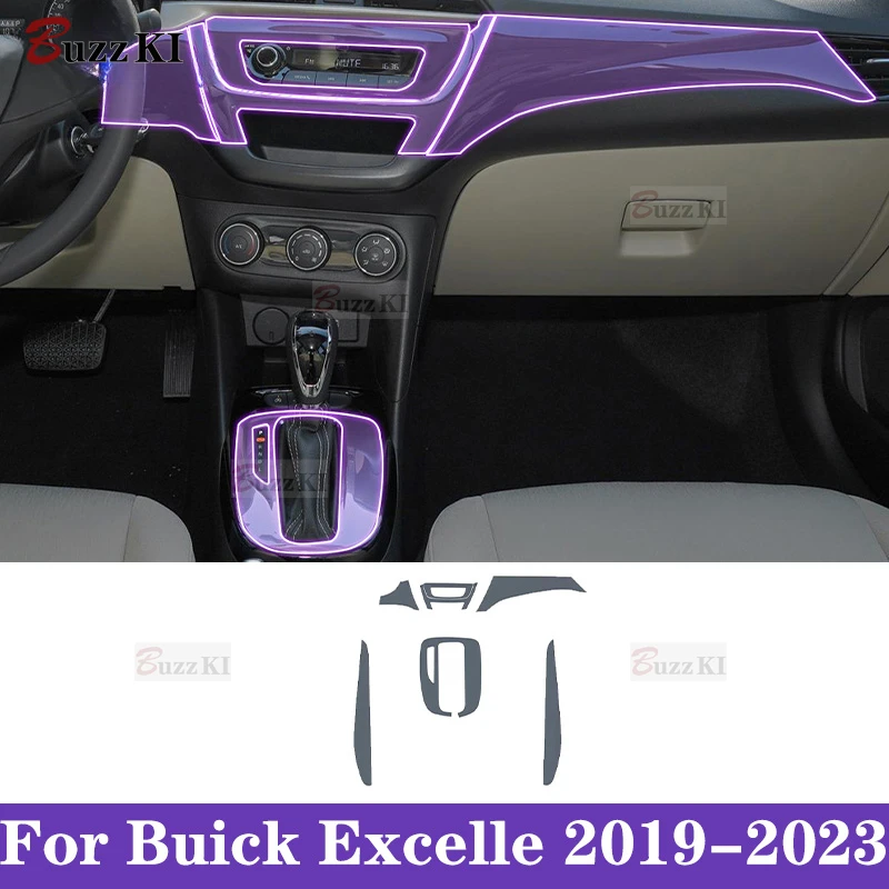 Прозрачная пленка для защиты салона автомобиля от царапин Buick Excelle 2019-2023