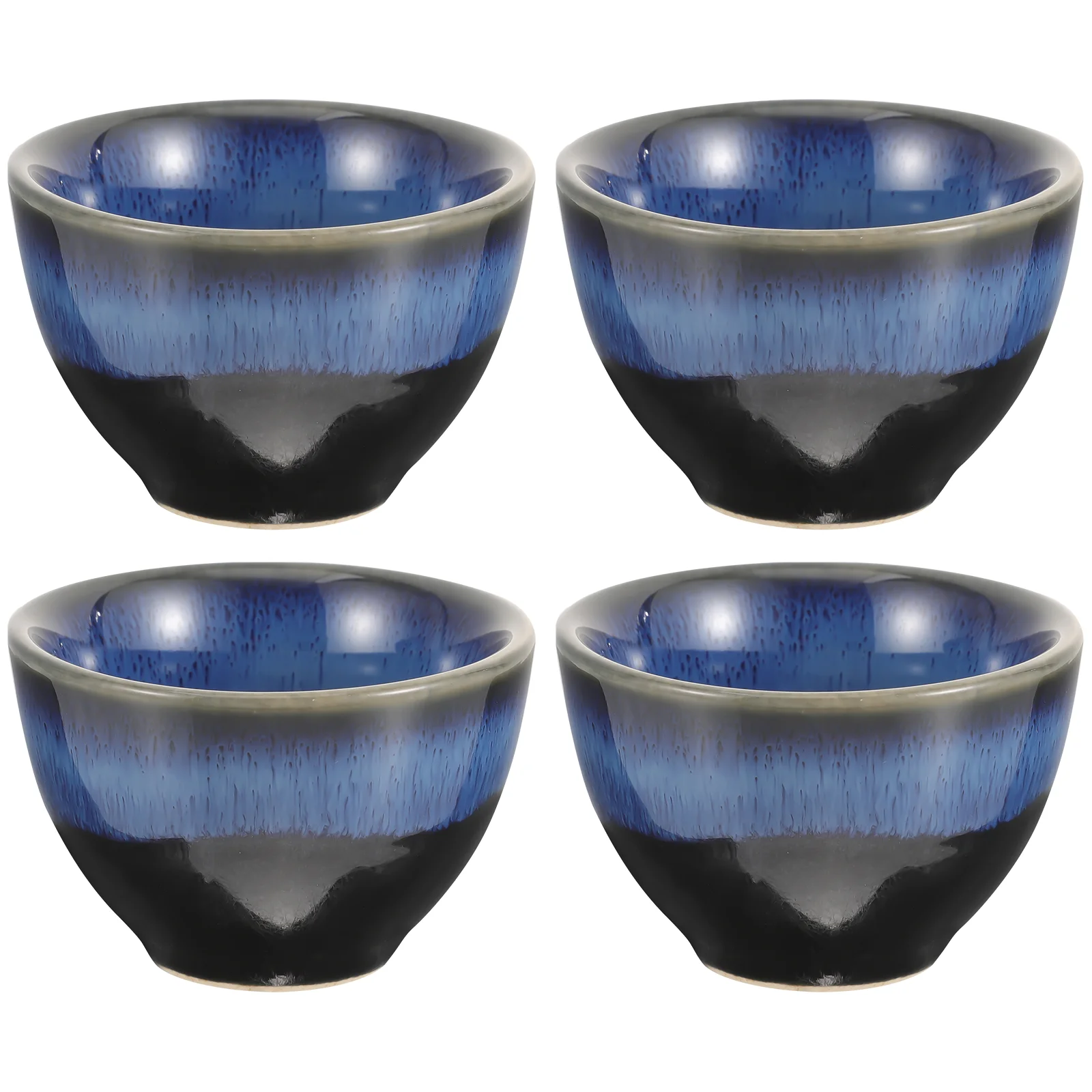 

4 Pcs Snack Container Ceramics Bowl Cup Tea Porcelain Japanese Style Sake Cups