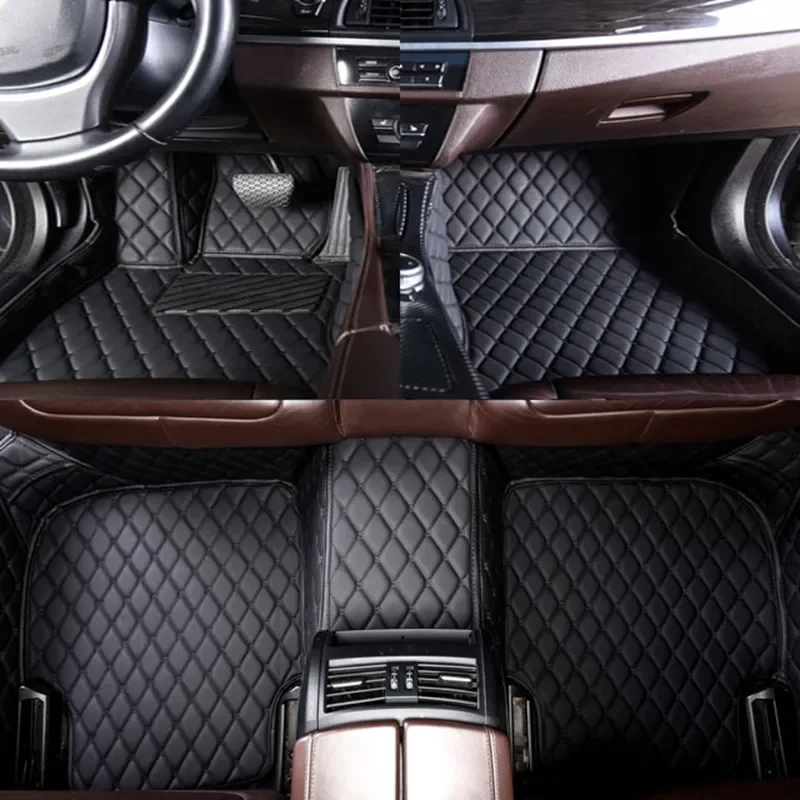 

Автомобильные подставки для Ford Focus 3 MK3 2013-2017, защитный коврик, кожаные аксессуары для салона автомобиля, напольные коврики, чехол