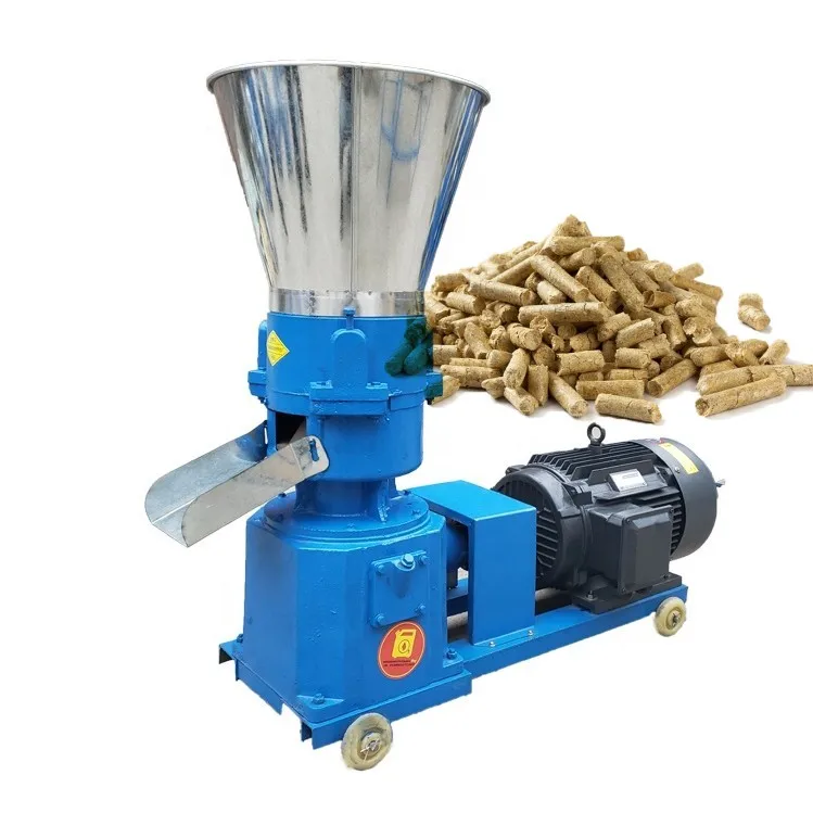 

Small mini wood poultry chicken chick fish pig goat cattle cat animal pellet making pelletizer mill feed processing machine