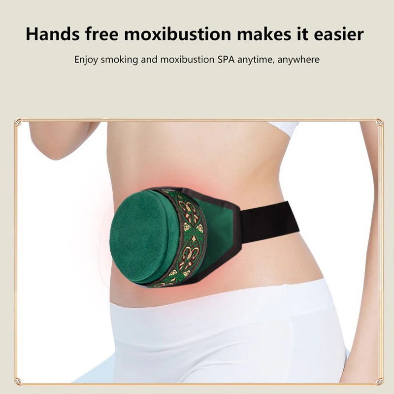 Бездымная сумка для прижигания бархатная горелка лекарств мокса-терапия теплый