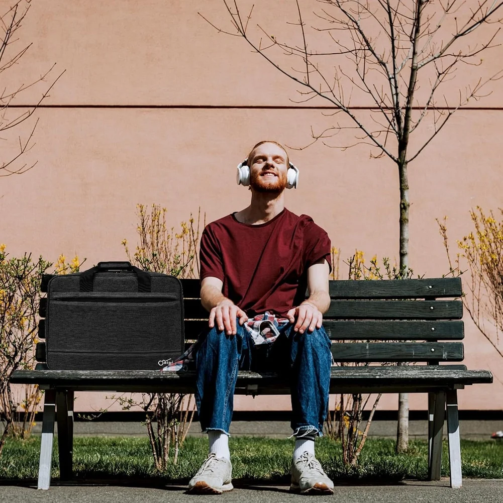Фото Портативный кейс для DJ-оборудования с плечевым ремнем и креплением для крепления к багажу для хранения аудиомикшера RODECaster Pro 2 GOXLR №3