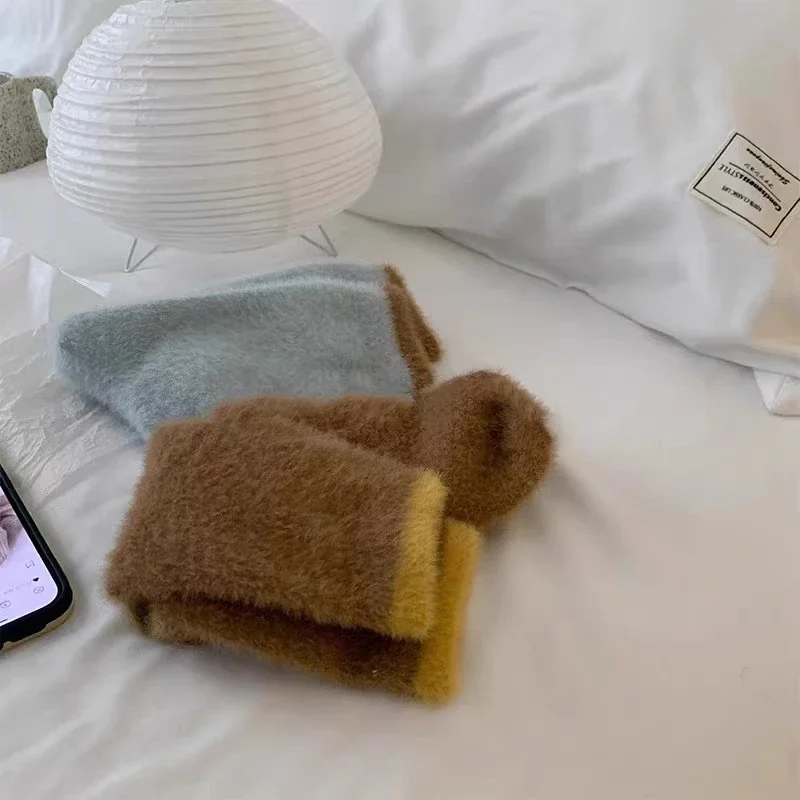 Женские флисовые носки