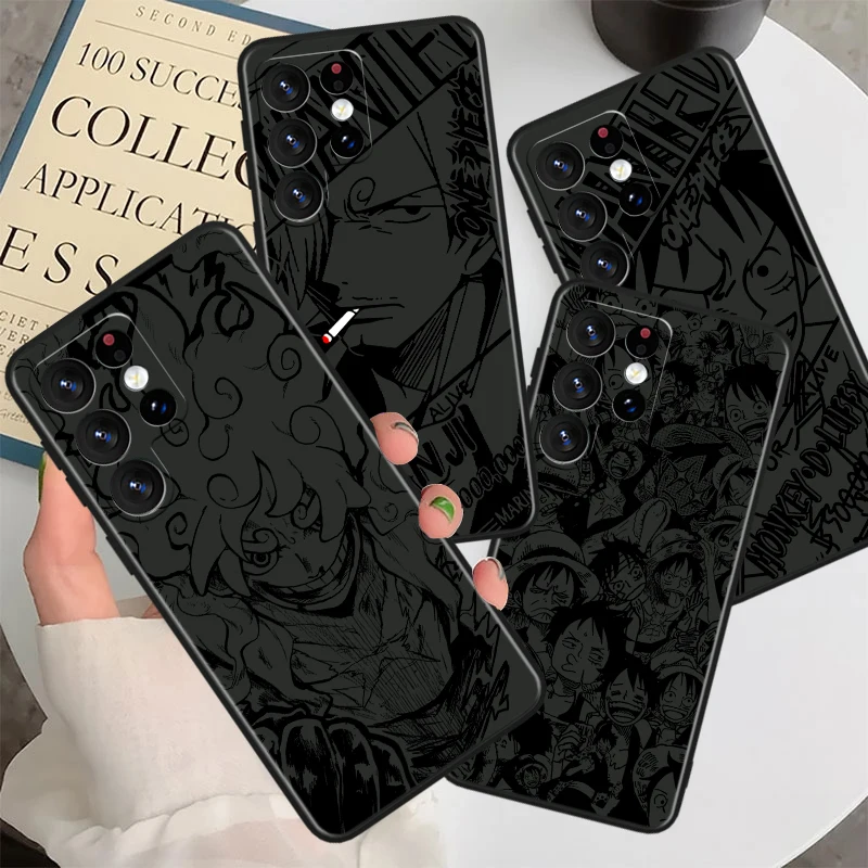 Чехол для телефона O-neS P-ieces Luffy Art Для Samsung M62 M52 M33 M32 M31 M30 M23 M22 M21 Note 20 10 9 8 Ultra Plus Lite